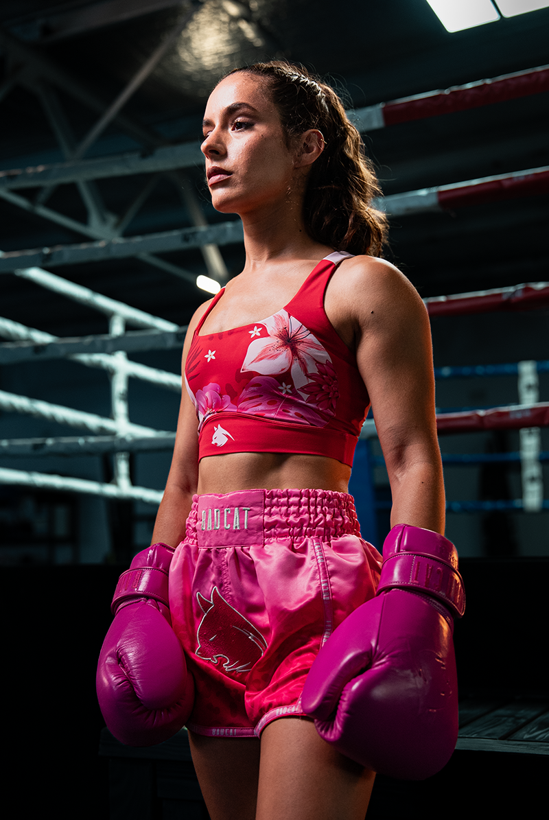 Pink Fury Fight Shorts