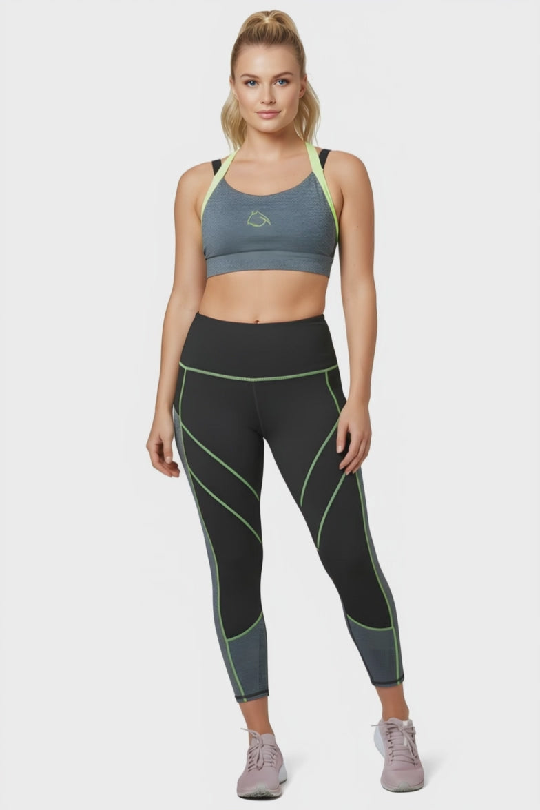 Vivacious Leggings in Lime